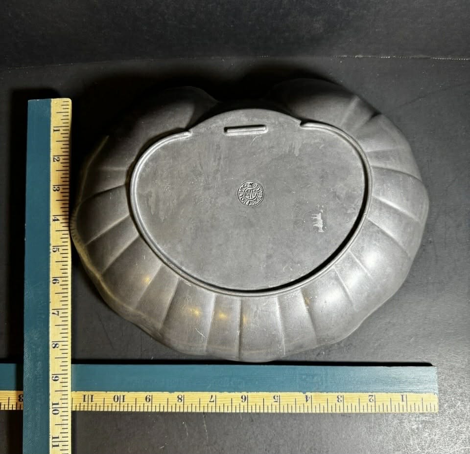 The Wilton Company RWP Stamped Pewter Shell Platter [Item 0029]