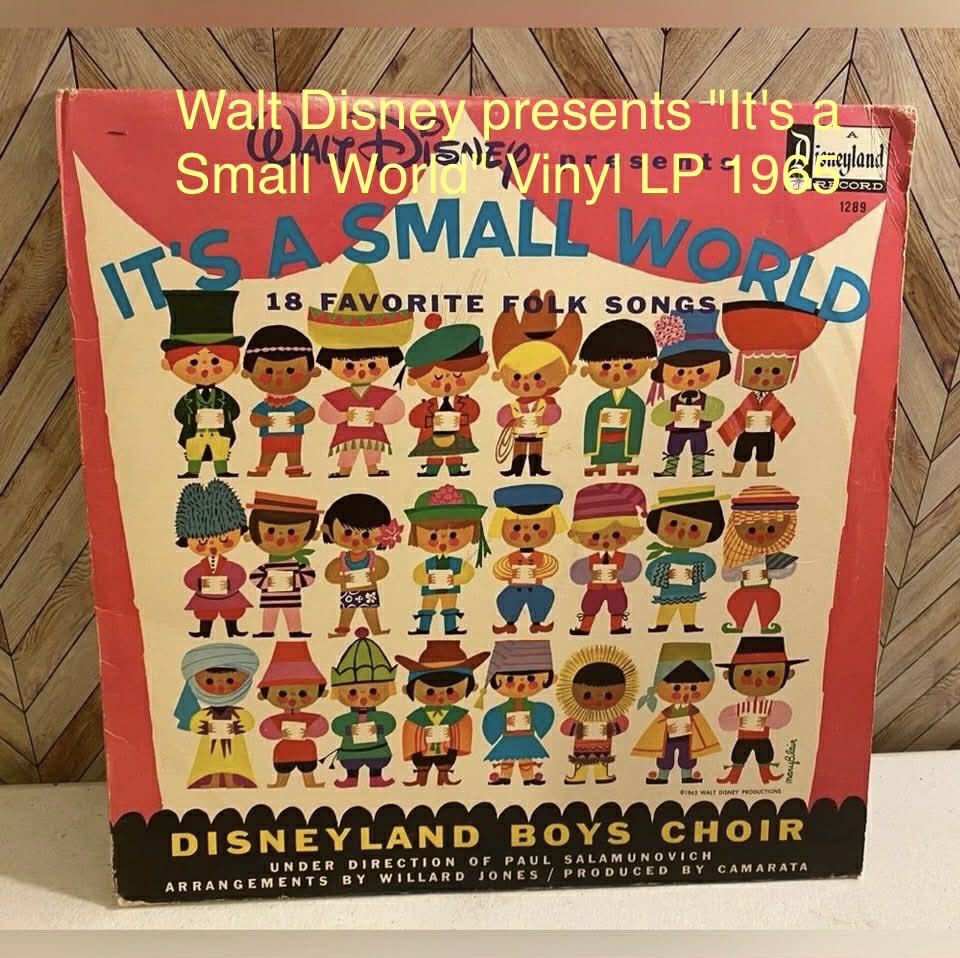 Walt Disney presents "It's a Small World" Vinyl LP 1965
