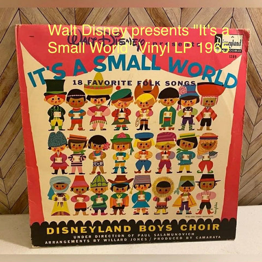 Walt Disney presents "It's a Small World" Vinyl LP 1965