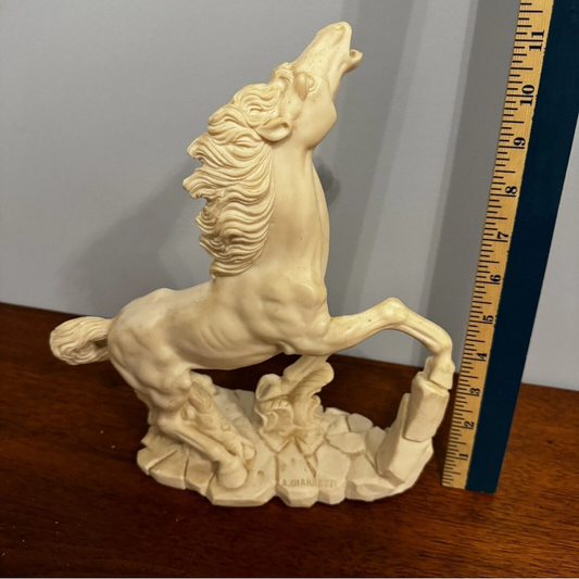 A. Giannetti SIGNED Horse Statue [Item 0042]