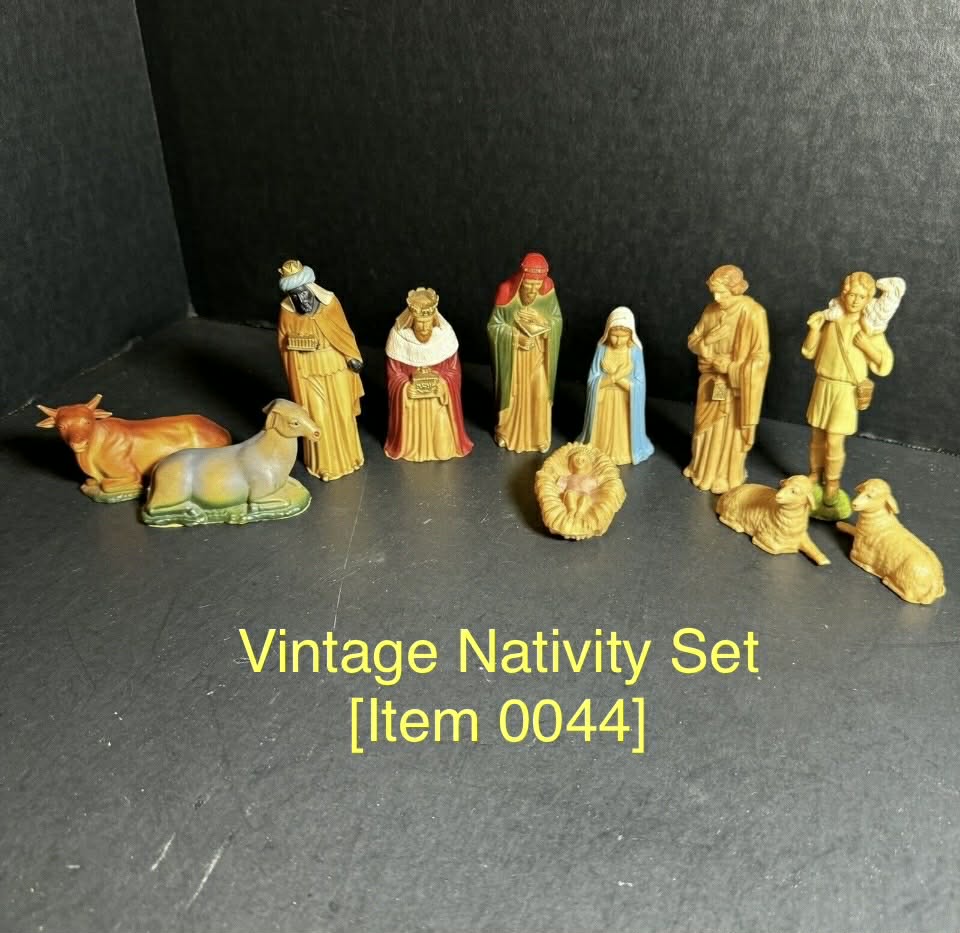 Vintage Nativity Set [Item 0044]