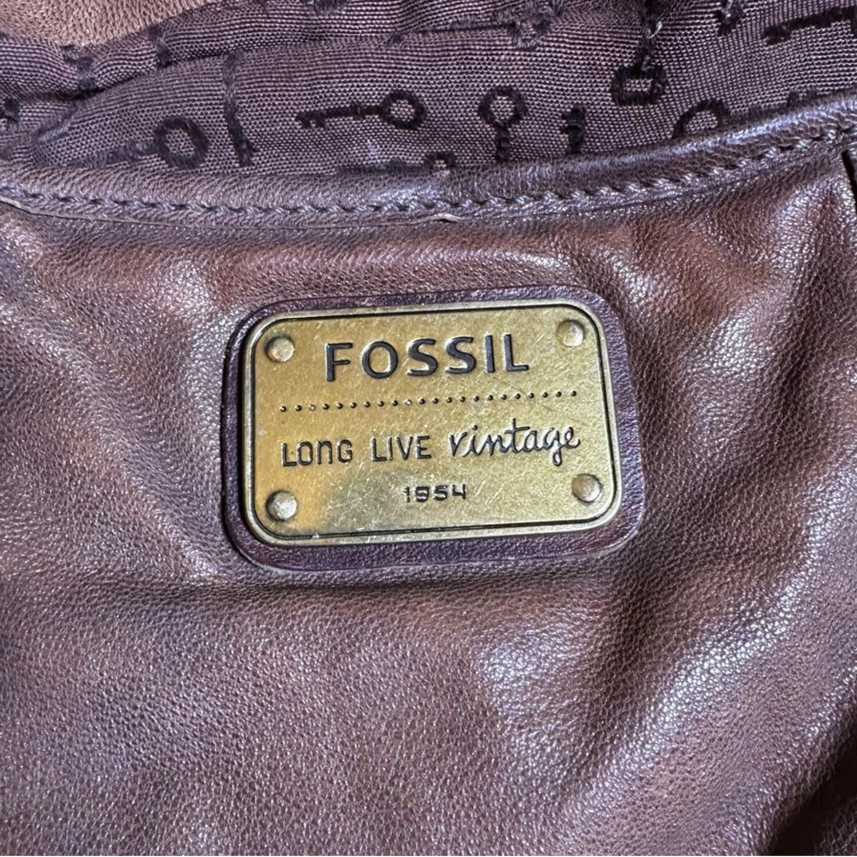 Brown Fossil Purse [Item 0054]