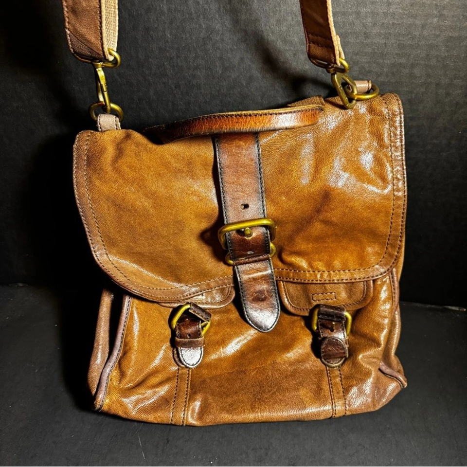 Brown Fossil Purse [Item 0054]