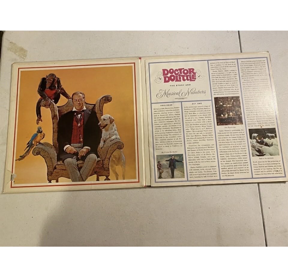 Doctor Doolittle Original Movie Soundtrack, Vinyl LP, Sealed [007]