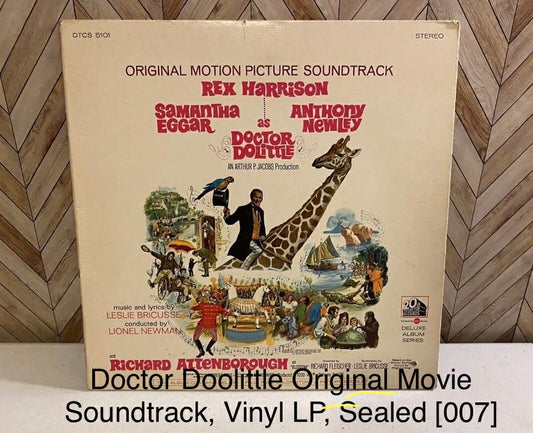 Doctor Doolittle Original Movie Soundtrack, Vinyl LP, Sealed [007]