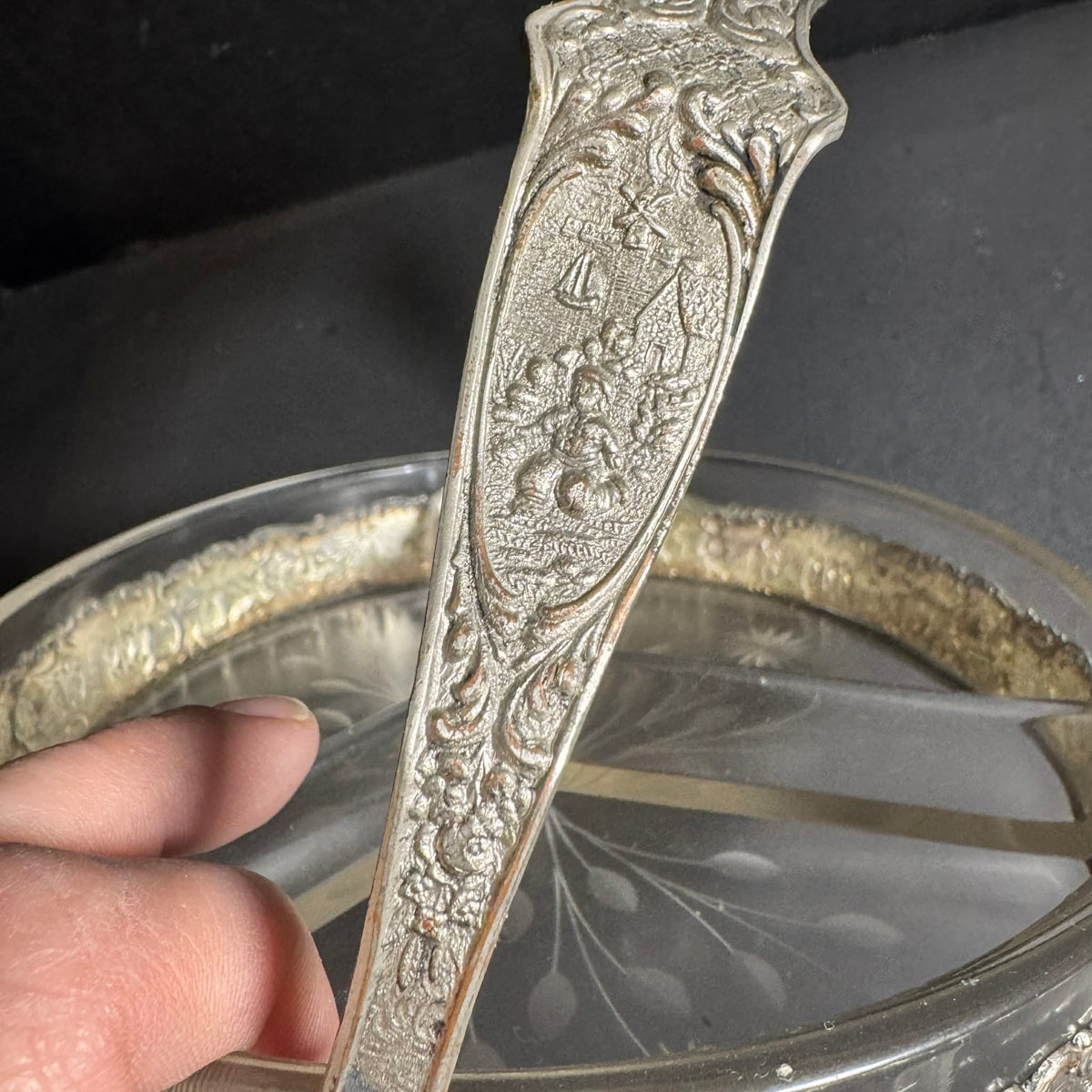 Antique Hors D'oeuvres Server Made by Wilcox & Wagoner circa 1910s? [0129]