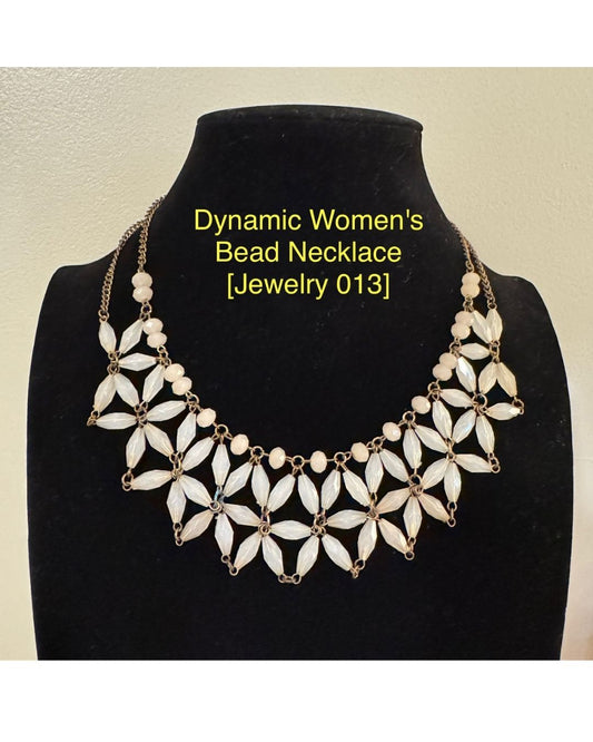 Dynamic Women's Bead Necklace [Jewelry 013]