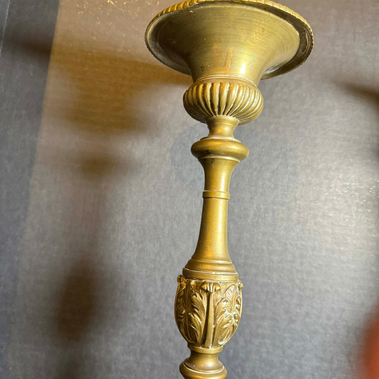 Metal Candle Holder Pair [Item 0140]
