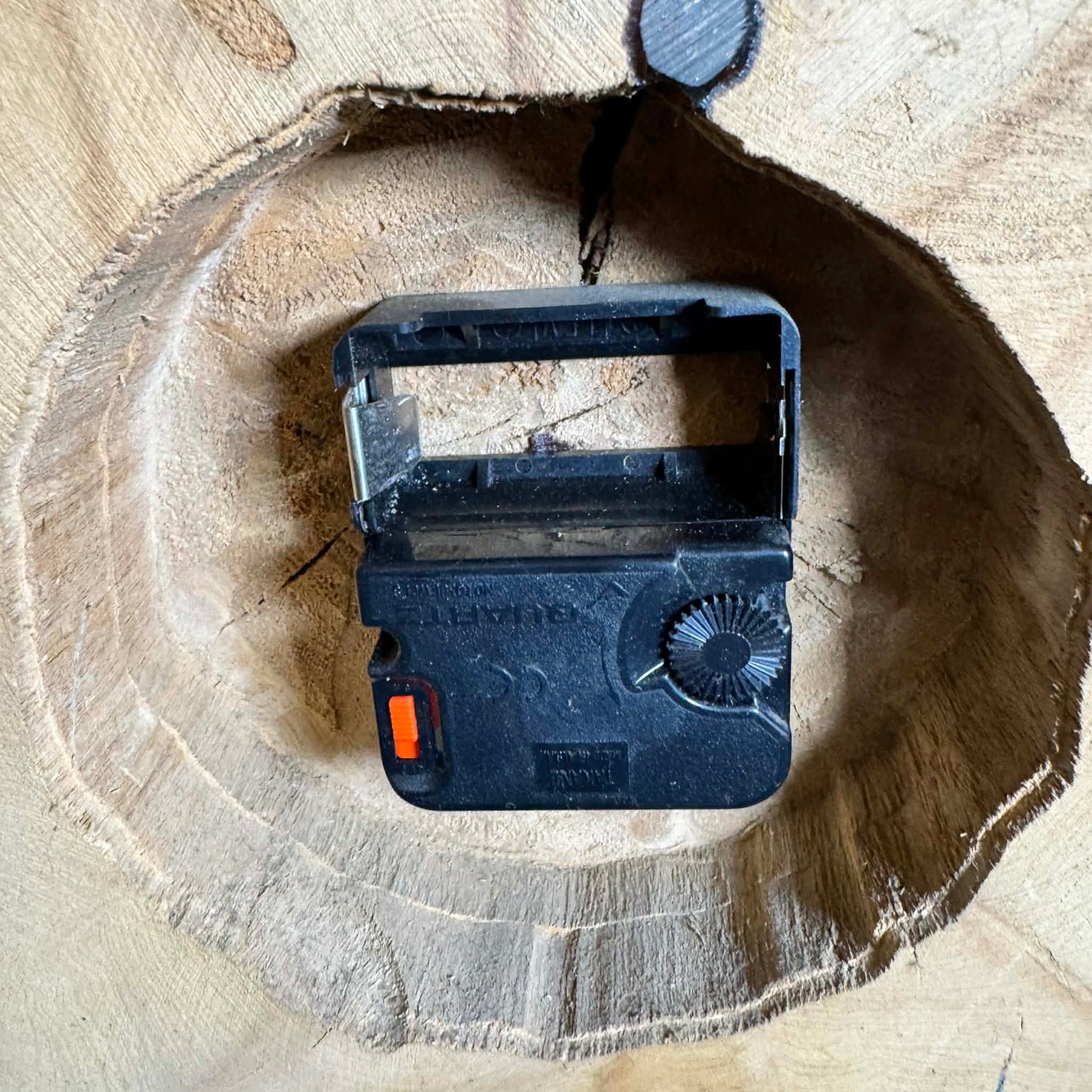 Cypress Wood Clock with Sailboat Face [Item 0141]