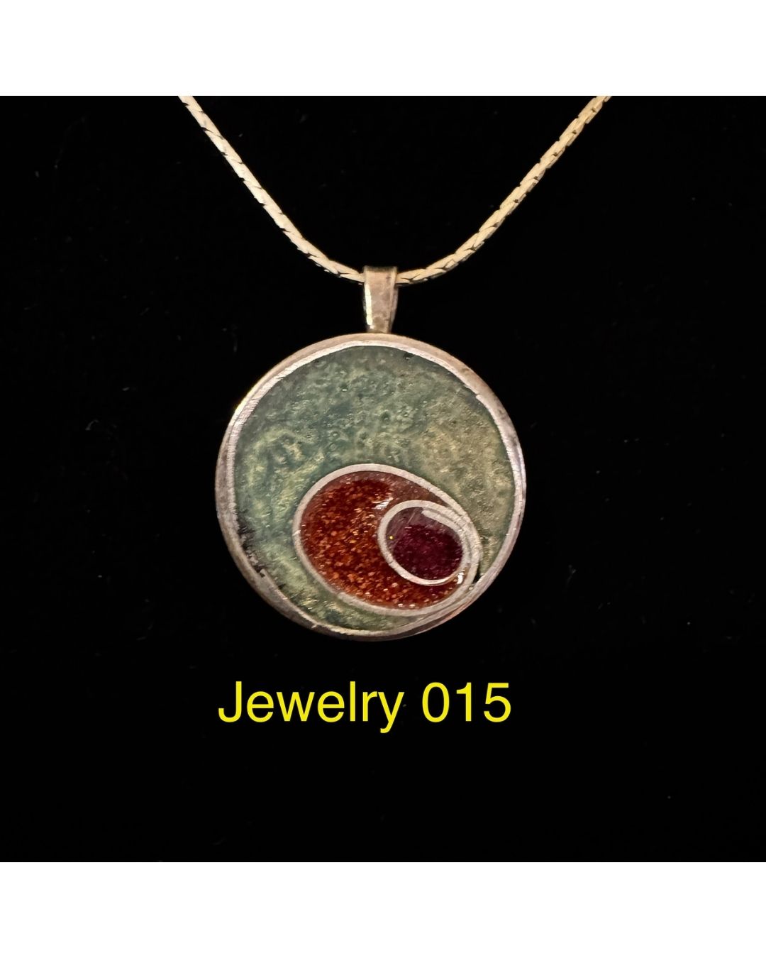 Geometric Sterling Necklace [Jewelry 015]