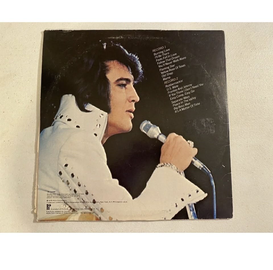Elvis Presley Double Dynamite Vinyl 2xLP Record VG+ Greatest Hits [Record 016]