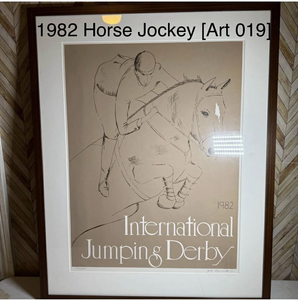 1982 Horse Jockey [Art 019]