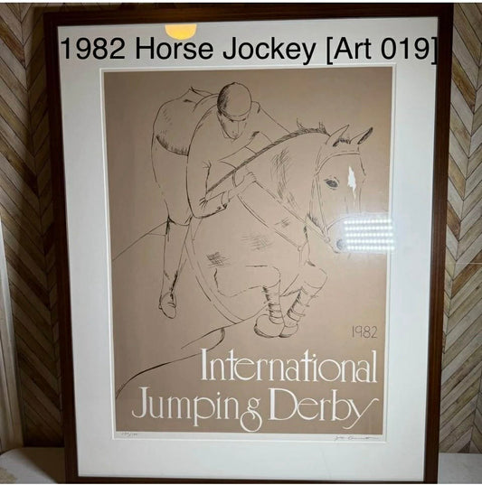 1982 Horse Jockey [Art 019]