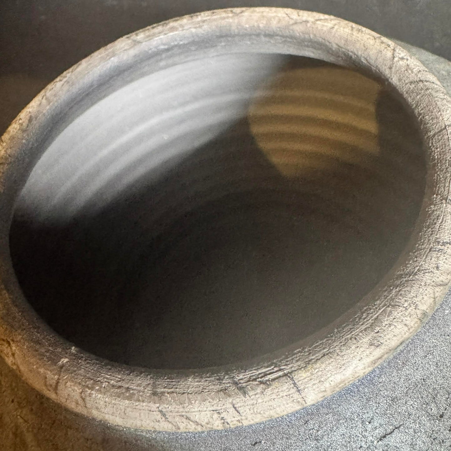SIGNED Elegant Textured Ceramic Vase [Item 0232]