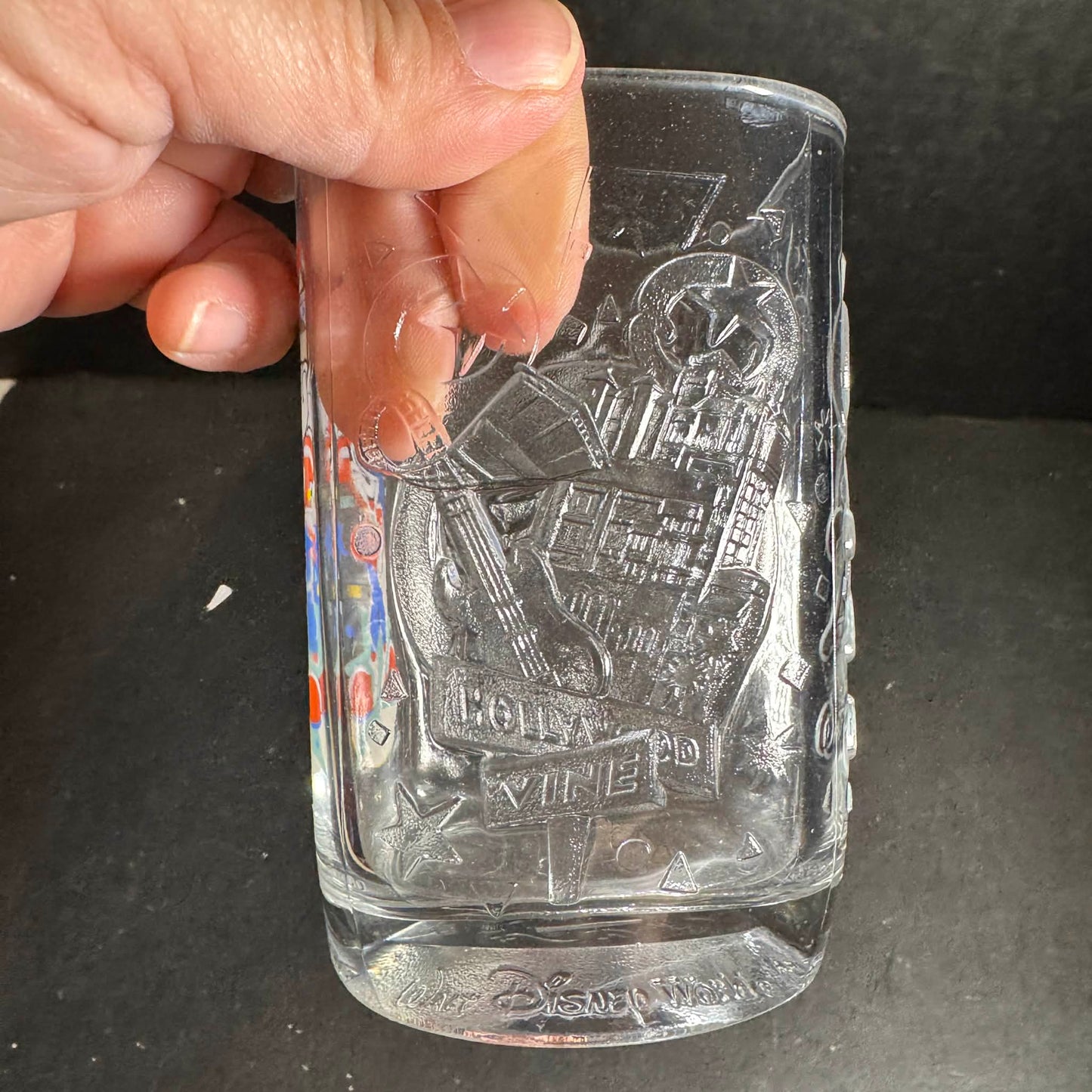 Disney Mickey Mouse Film Director Glass [Item 0251]