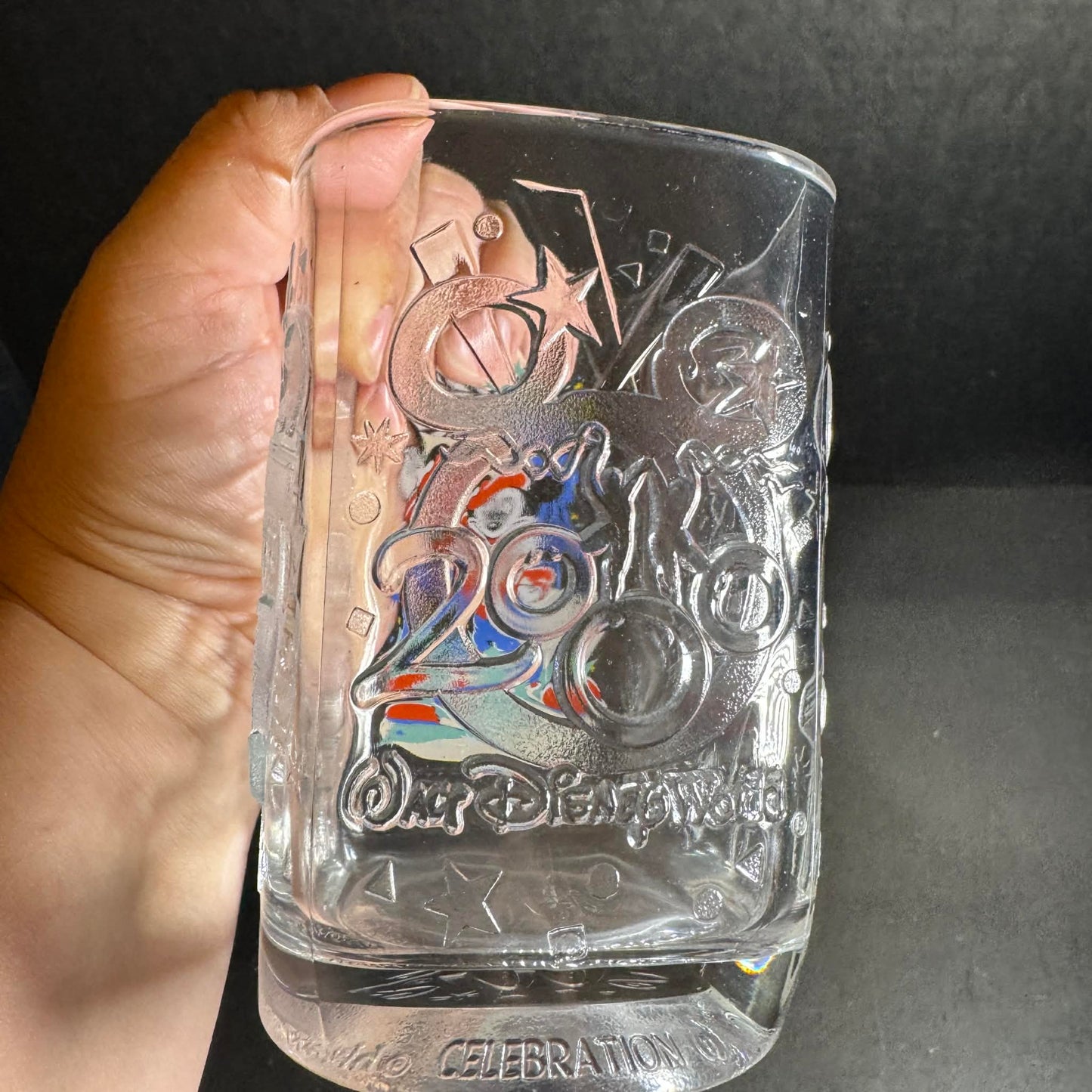 Disney Mickey Mouse Film Director Glass [Item 0251]