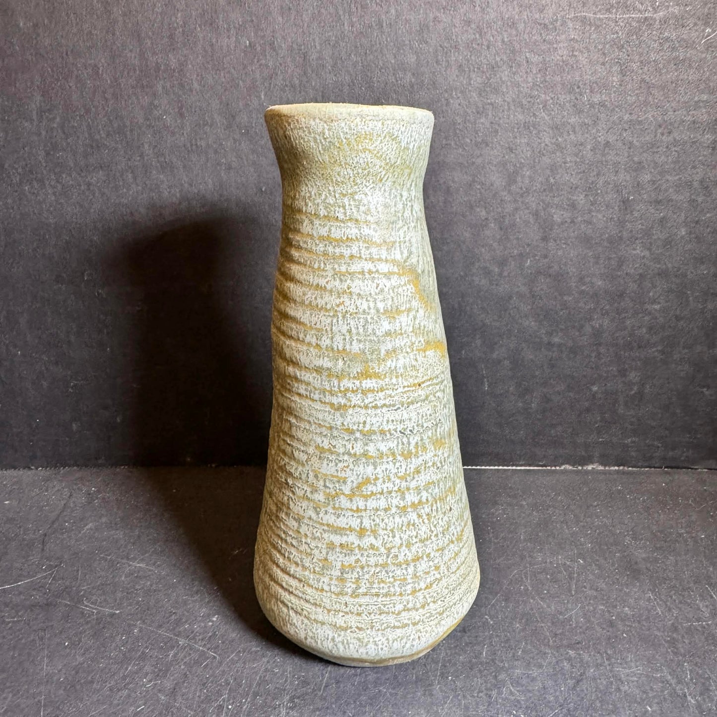 Handcrafted Studio Pottery Vase with Maker's Mark [Item 0259]