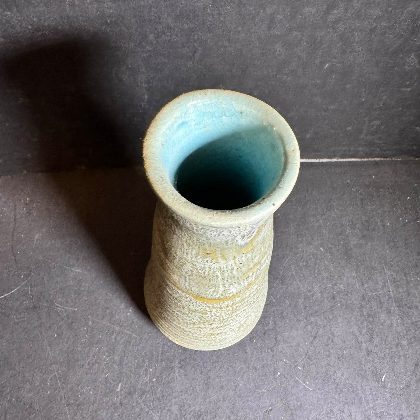 Handcrafted Studio Pottery Vase with Maker's Mark [Item 0259]