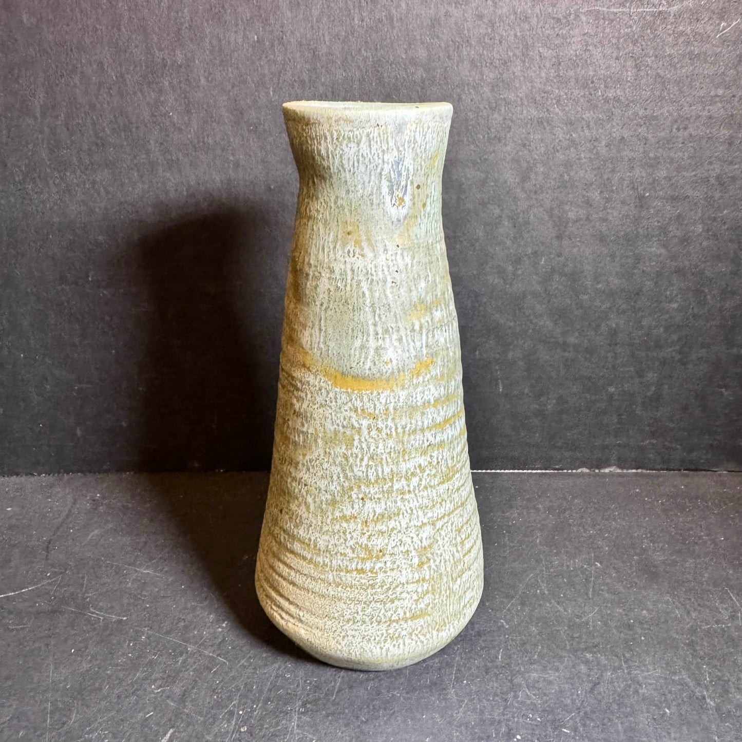 Handcrafted Studio Pottery Vase with Maker's Mark [Item 0259]