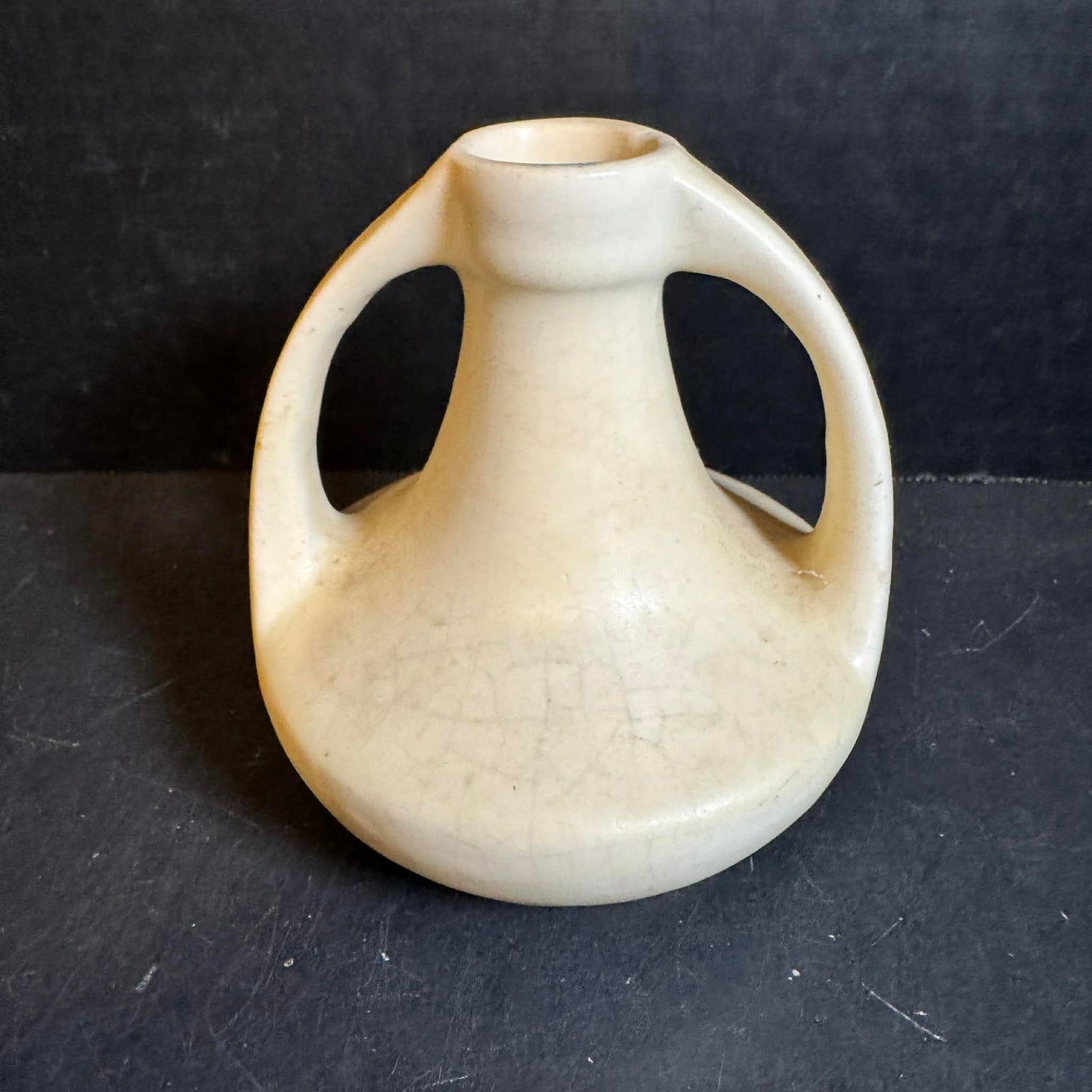 Double Handled Artisan Cream Ceramic Jug [Item 0281]