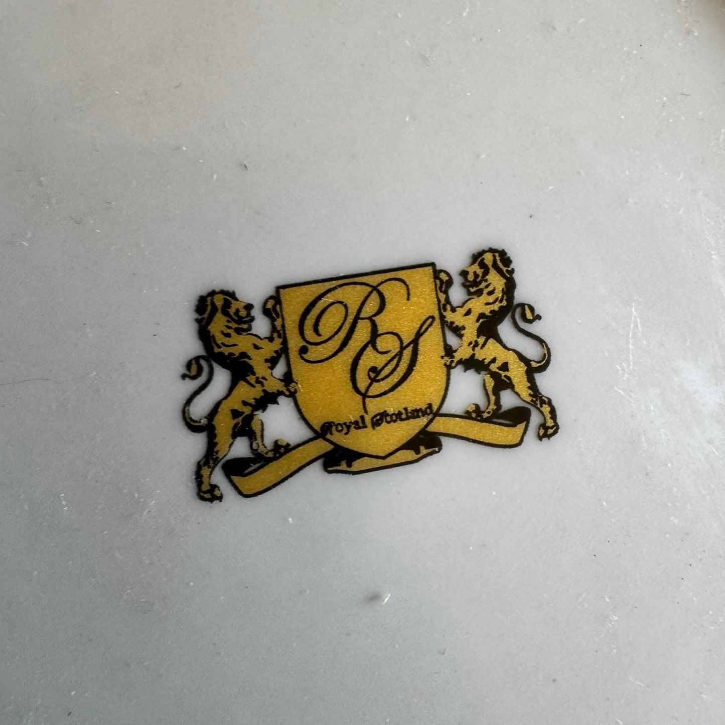 Red/God Edged Royal Scotland Dish Set. Christmas/ Valentine's [Item 0287]