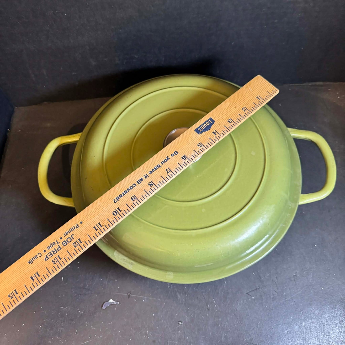 Lime, Bruntmor 3.8-quart Enameled Cast Iron Casserole Braiser Pan [Item 0309]