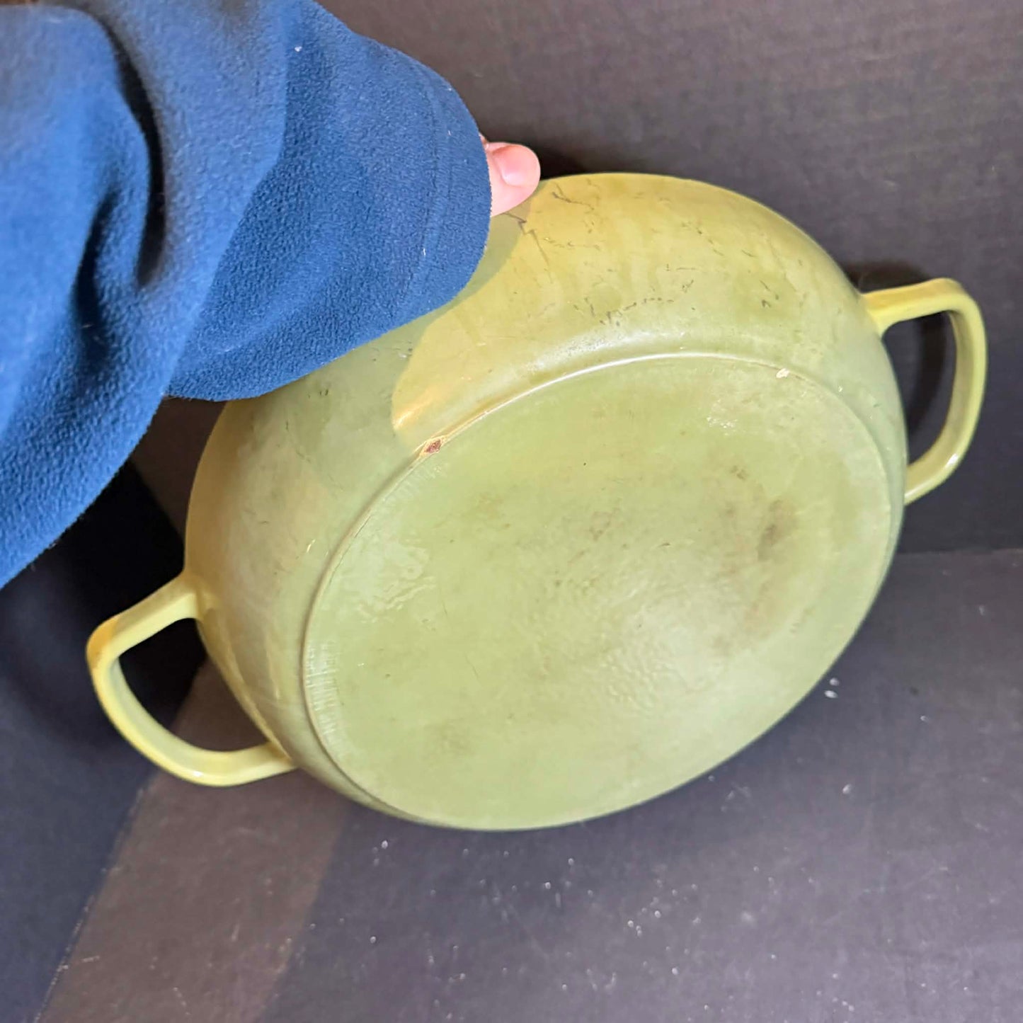 Lime, Bruntmor 3.8-quart Enameled Cast Iron Casserole Braiser Pan [Item 0309]