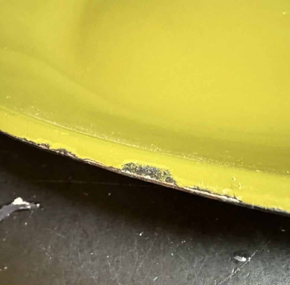 Vintage Cathrineholm Holland Lime Green Pan [Item 0313]