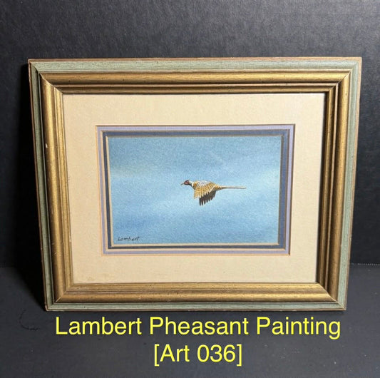 Lambert Pheasant Painting [Art 036]