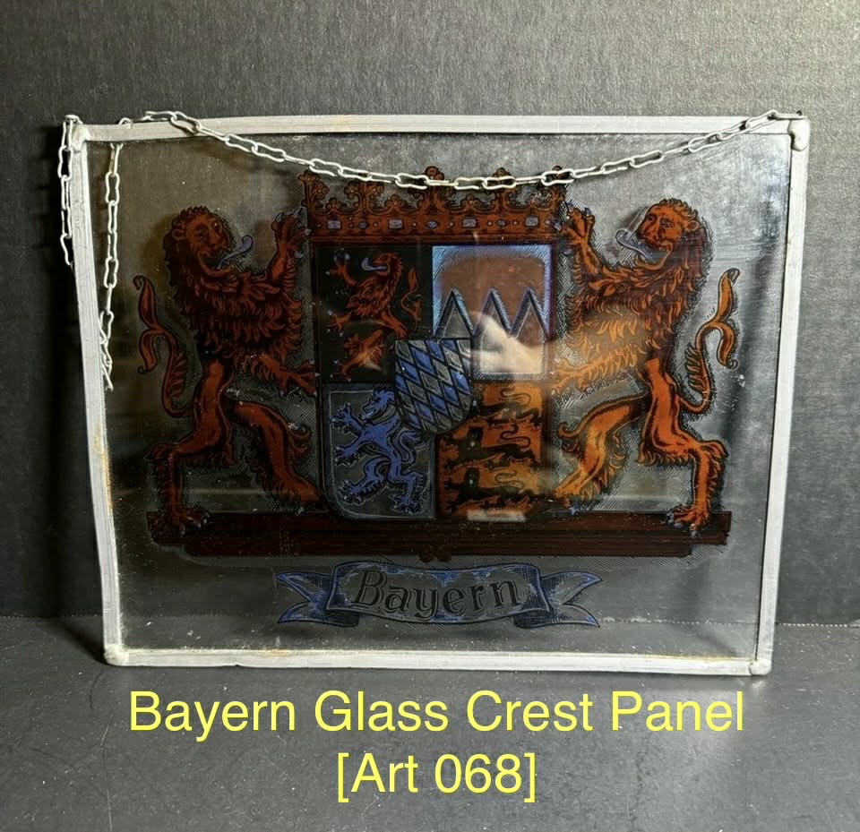 Bayern Glass Crest Panel [Art 068]