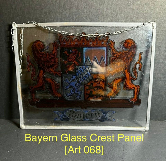 Bayern Glass Crest Panel [Art 068]