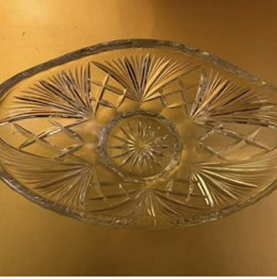 Gorham Full Lead Crystal Fruit Dish [Item 073]