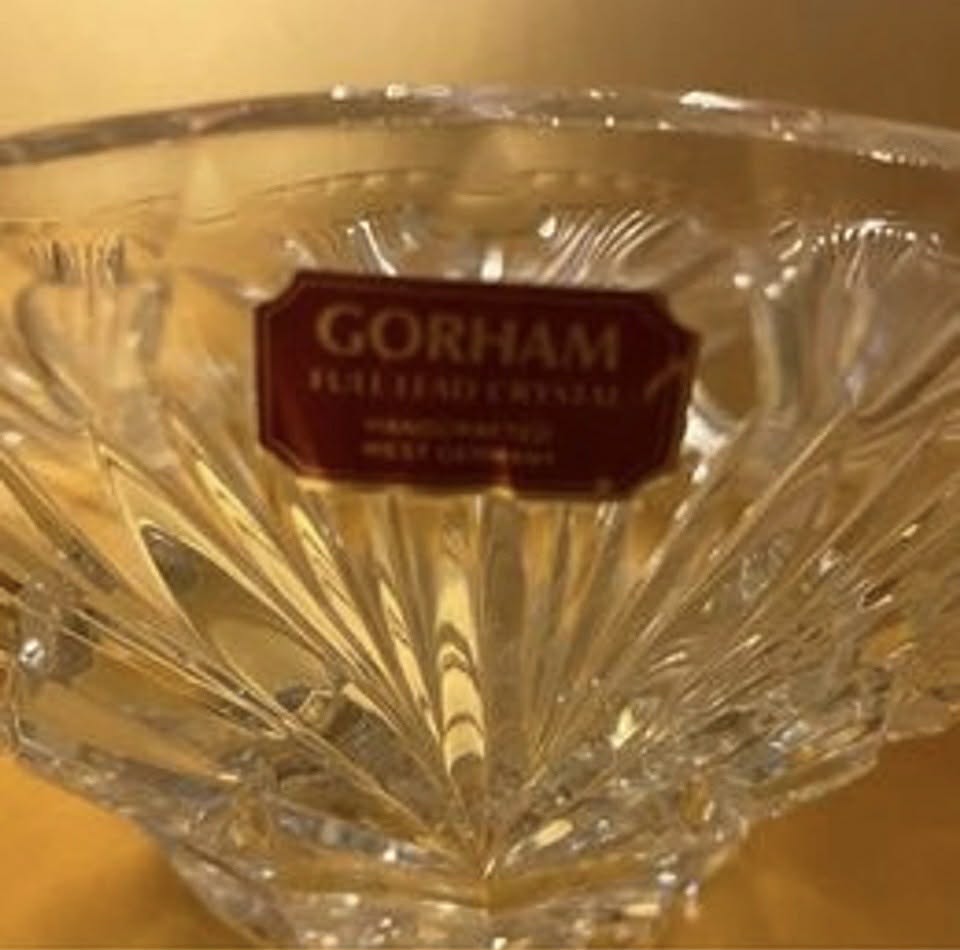 Gorham Full Lead Crystal Fruit Dish [Item 073]