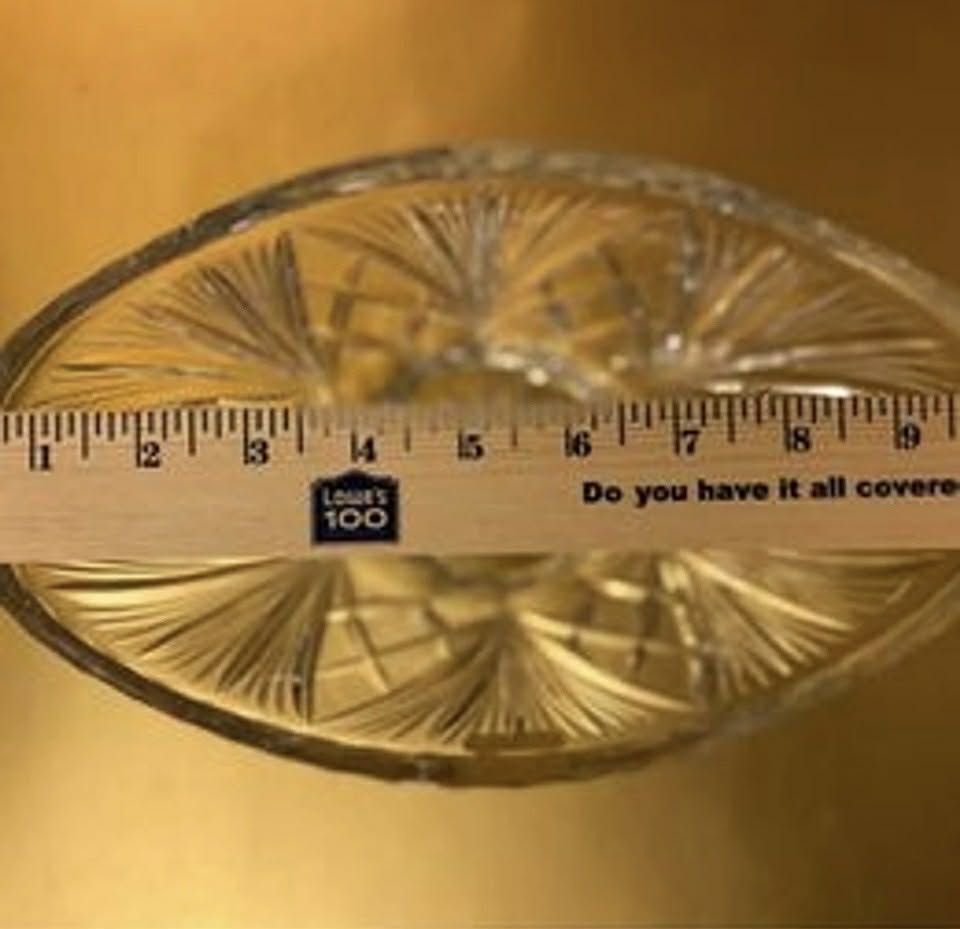 Gorham Full Lead Crystal Fruit Dish [Item 073]