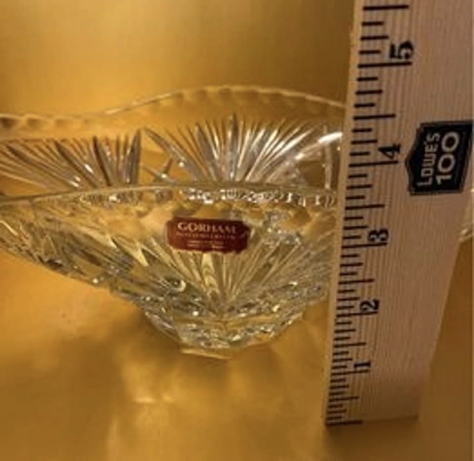 Gorham Full Lead Crystal Fruit Dish [Item 073]
