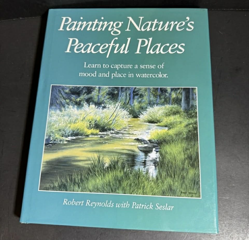 Watercolor Painting Instructional HOW TO Hardcover Book Bundle [Book 107]