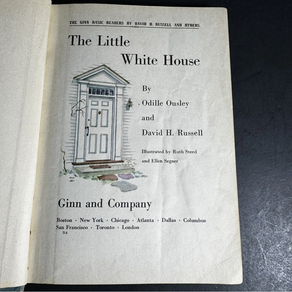 The Little White House Book by Odille Ousley, David H Russell 1948 [Book 185]
