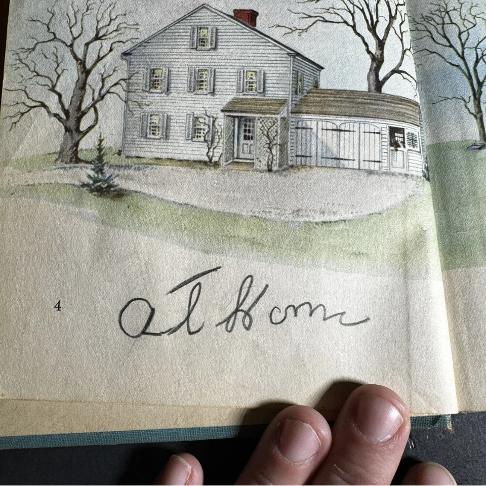 The Little White House Book by Odille Ousley, David H Russell 1948 [Book 185]