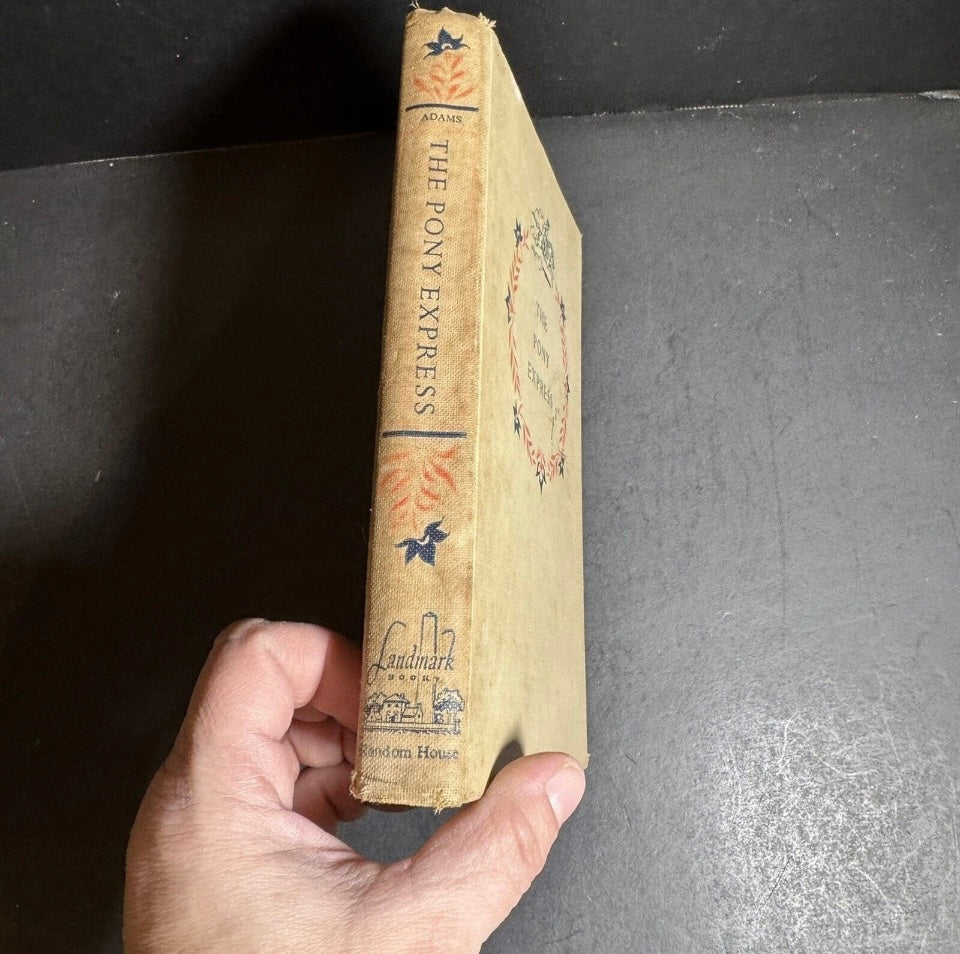 The Pony Express Hard Cover Book, Third Printing [Book 209]