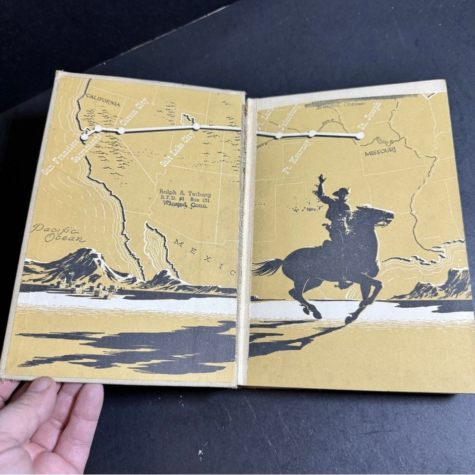 The Pony Express Hard Cover Book, Third Printing [Book 209]