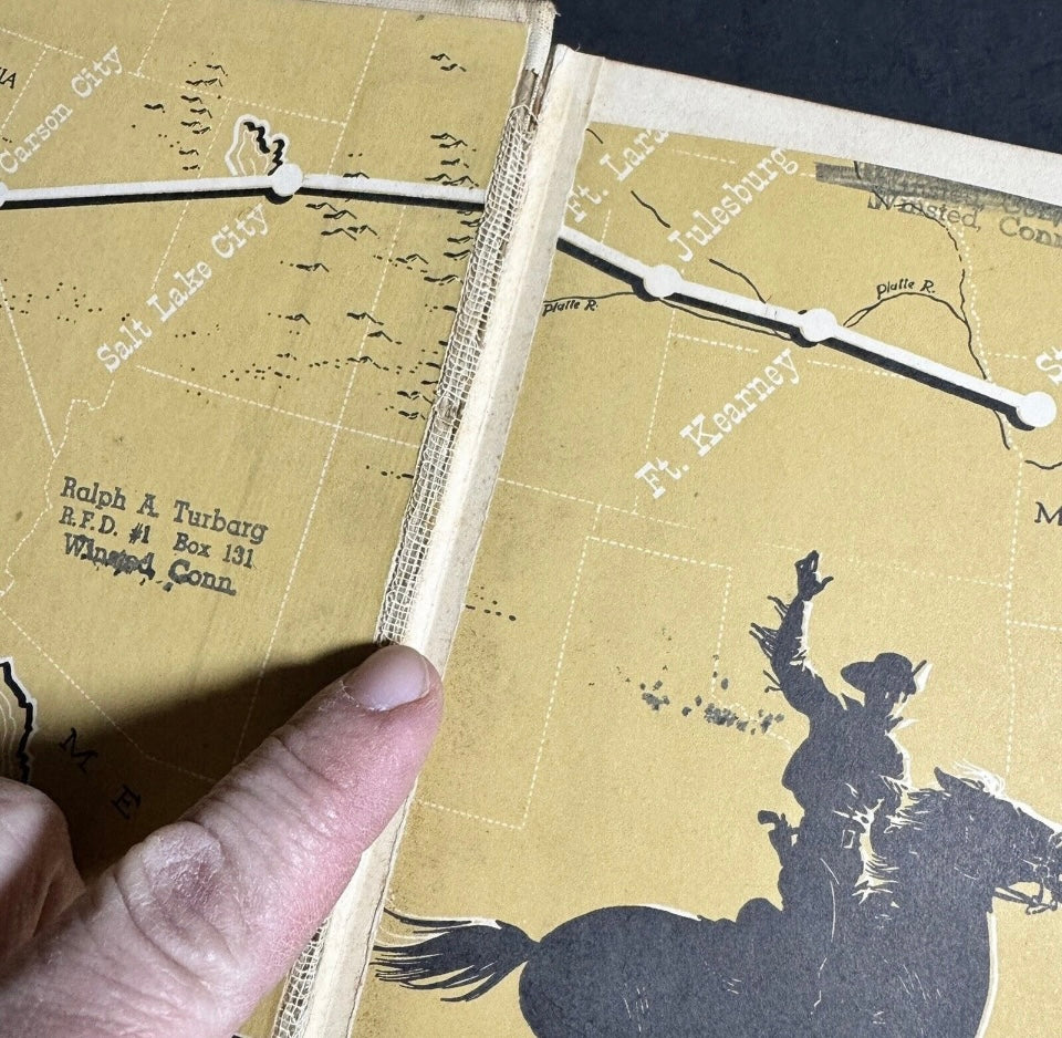 The Pony Express Hard Cover Book, Third Printing [Book 209]