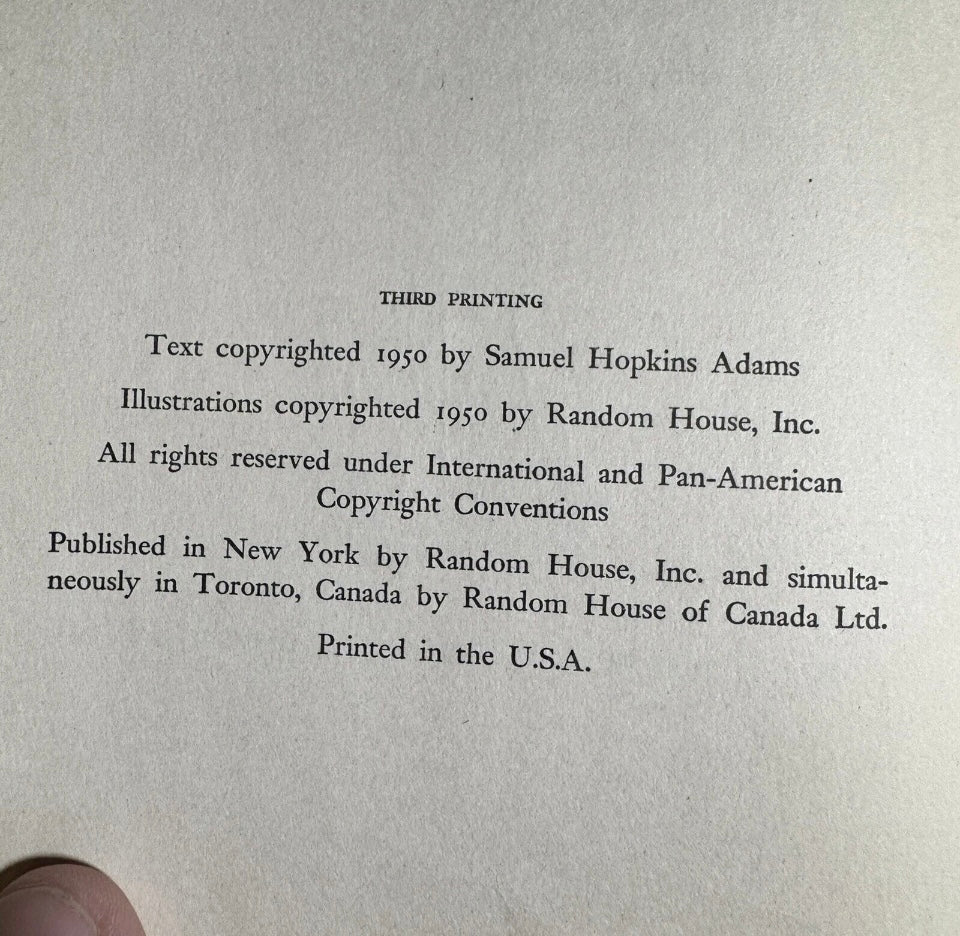 The Pony Express Hard Cover Book, Third Printing [Book 209]