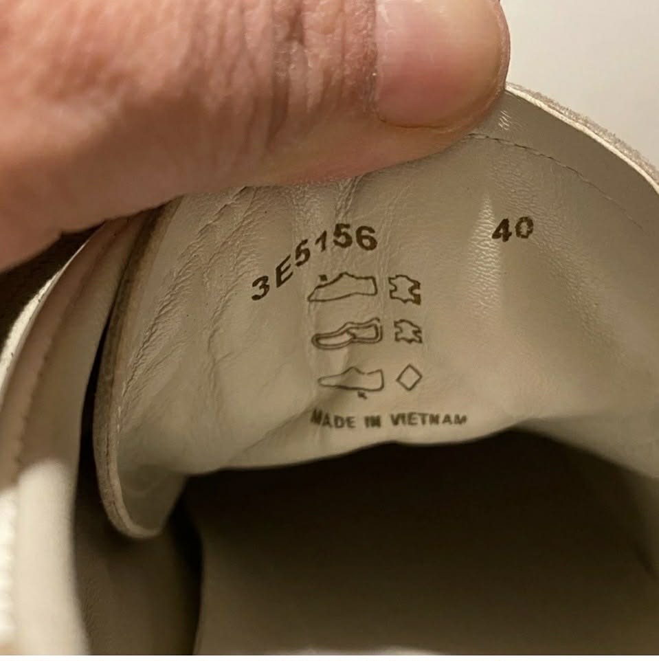 Beige Suede Top Women's Prada Sneakers [Shoe 223]