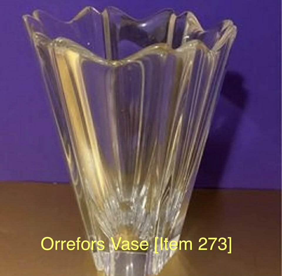 Orrefors Vase [Item 273]