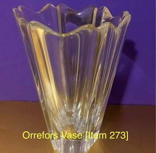 Orrefors Vase [Item 273]