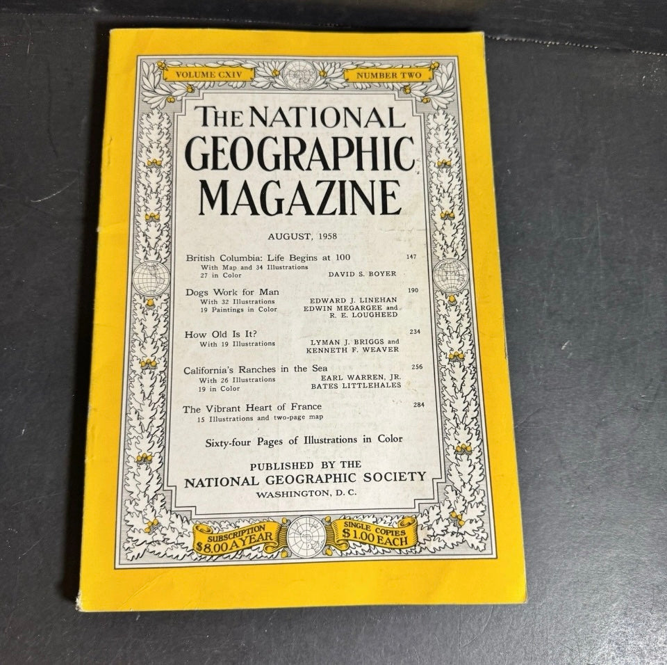 National Geographic 1958 [Book 309]