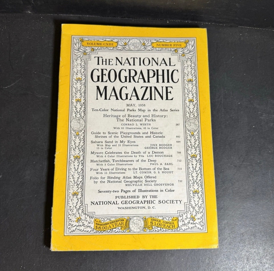 National Geographic 1958 [Book 309]