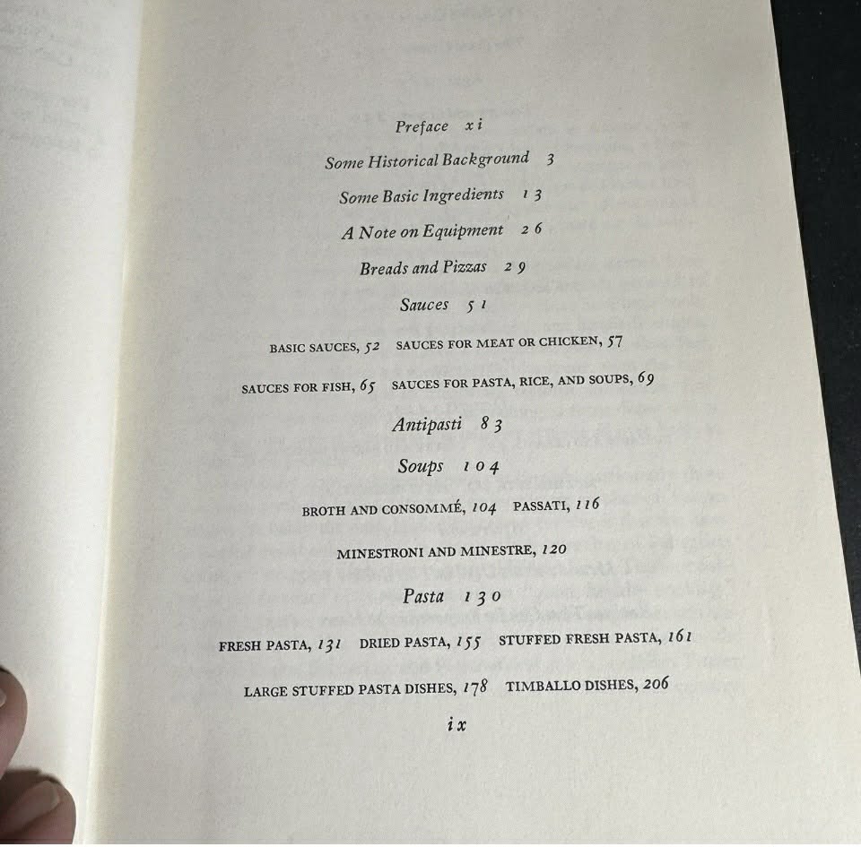 The Fine Art of Italian Cooking by Giuliano Bugialli 1977 [Book 314]