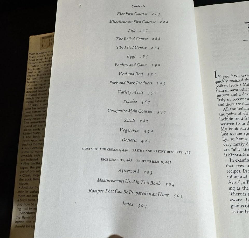 The Fine Art of Italian Cooking by Giuliano Bugialli 1977 [Book 314]