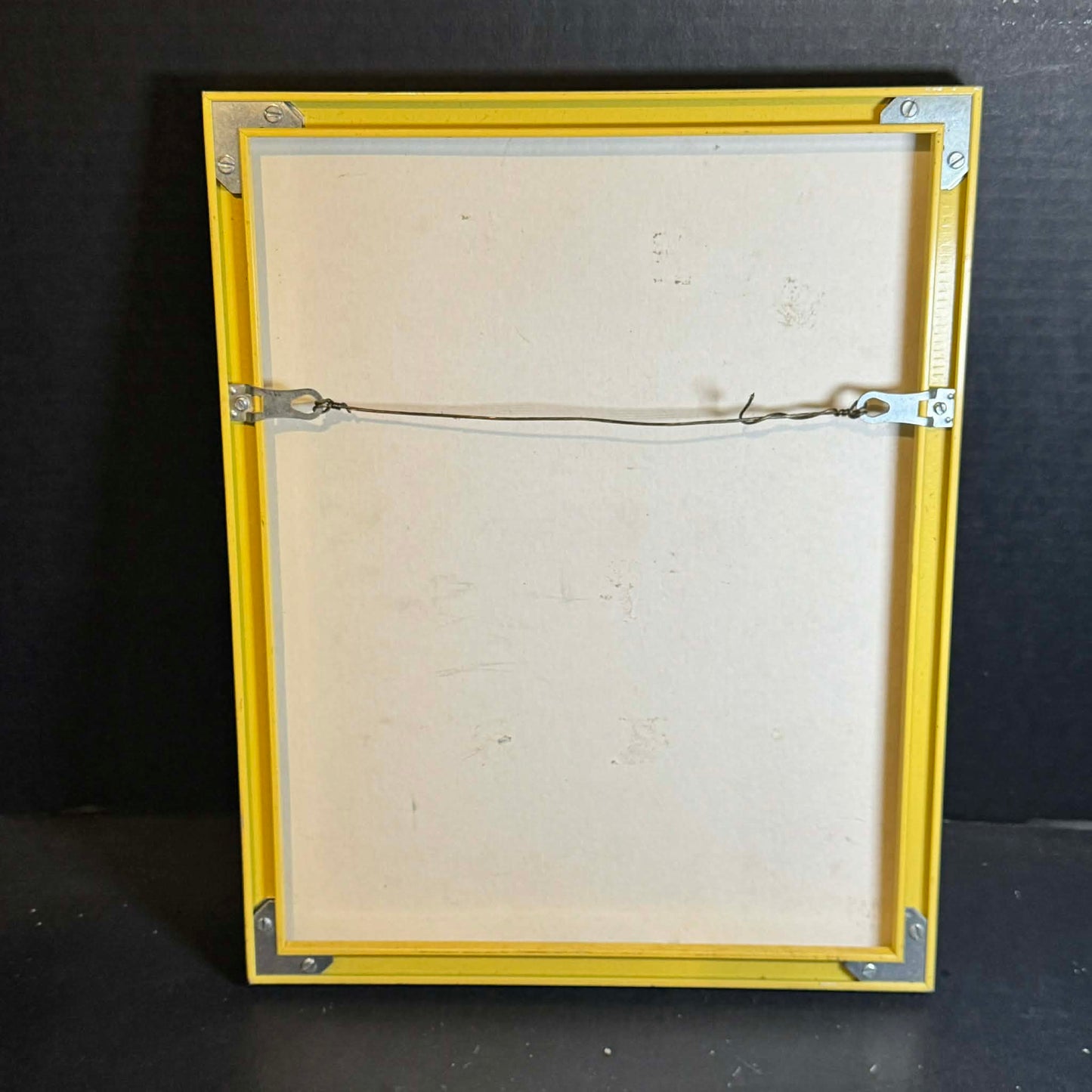 Colorful Chicken Art in Yellow Frame [Art 415]